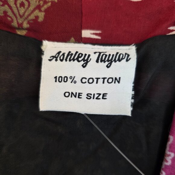 Ashley Taylor Women's Patchwork Jacket Multicolor One Size Fits Large XLarge - Picture 10 of 15